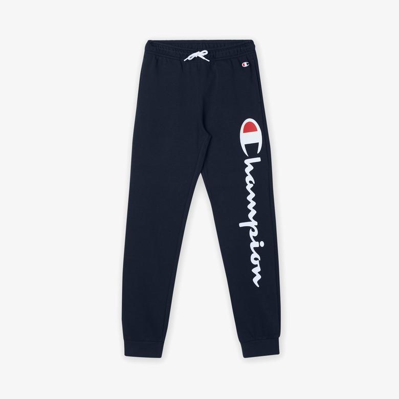 Champion Rib Cuff Çocuk Lacivert Eşofman Altı