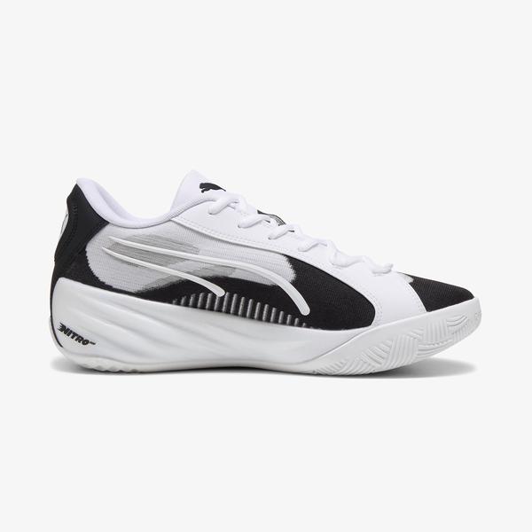Puma All-Pro Nitro Team Unisex Beyaz Basketbol Ayakkabısı
