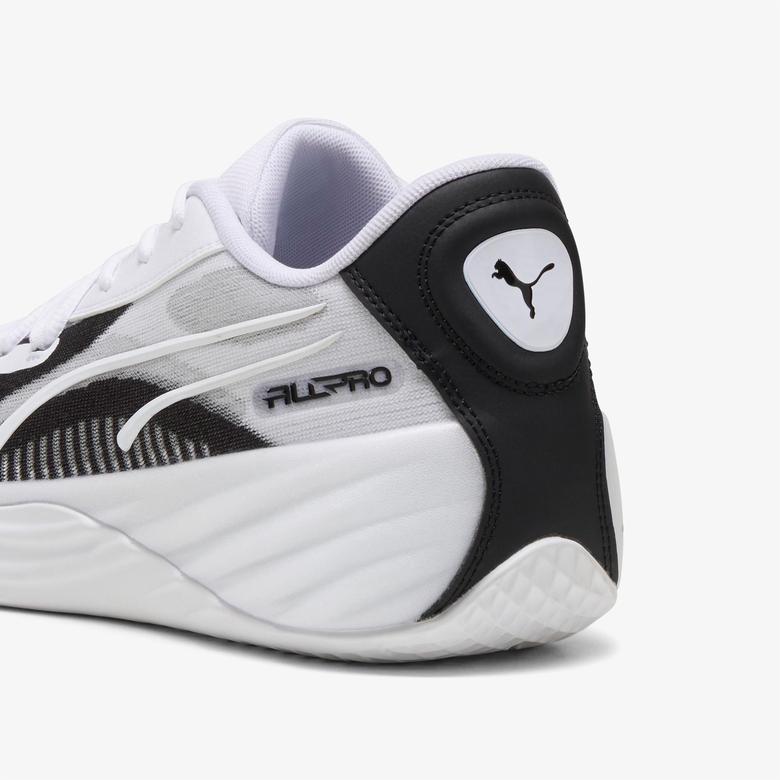 Puma All-Pro Nitro Team Unisex Beyaz Basketbol Ayakkabısı