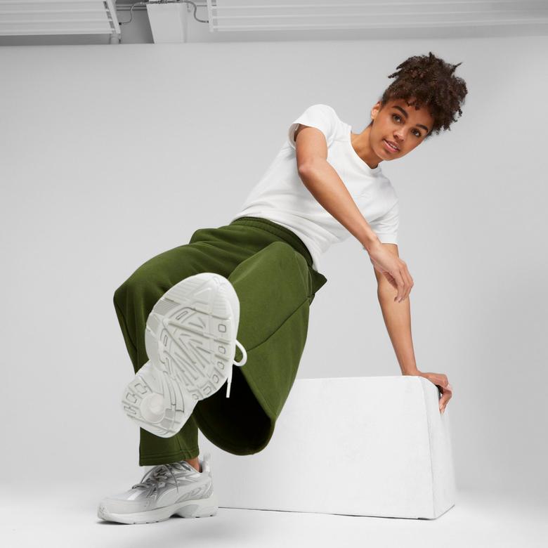 Puma Milenio Tech Suede Cool Light Erkek Beyaz Günlük Spor Ayakkabı