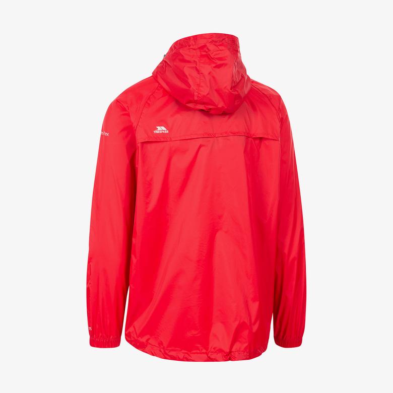 Trespass Qikpac Unisex Kırmızı Yağmurluk