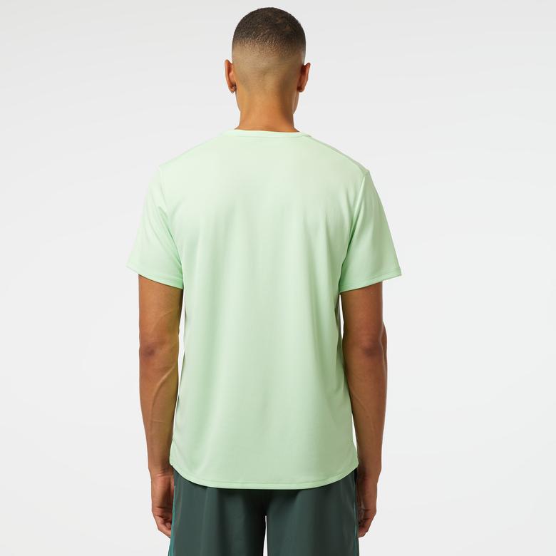 Nike Dri-Fit Erkek Yeşil Koşu T-Shirt