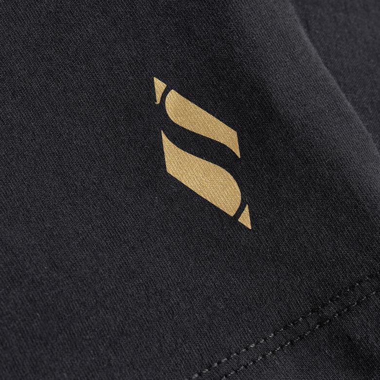 Skechers Graphic Kadın Siyah Günlük T-Shirt