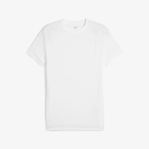 Puma Evostrıpe Unisex Beyaz T-Shirt