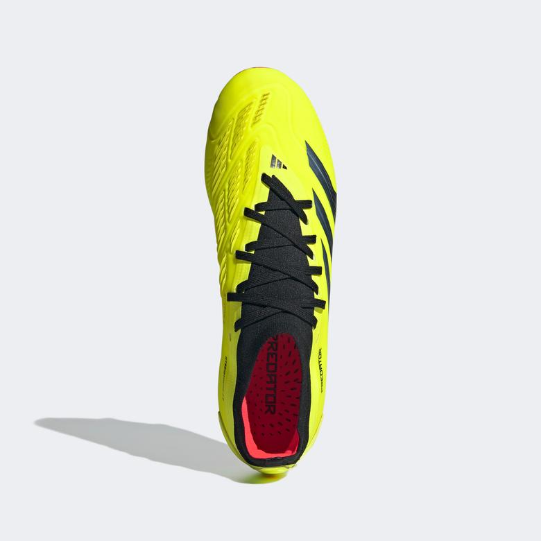 adidas Predator Pro FG Erkek Sarı Çim Saha Kramponu