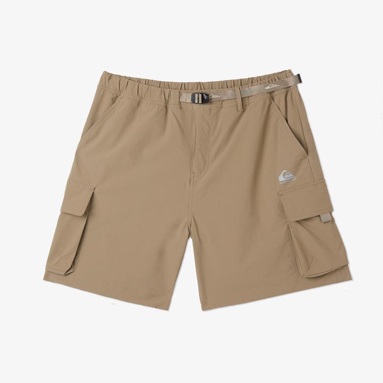 Quiksilver Run Ashore Erkek Bej Günlük Bermuda Şort
