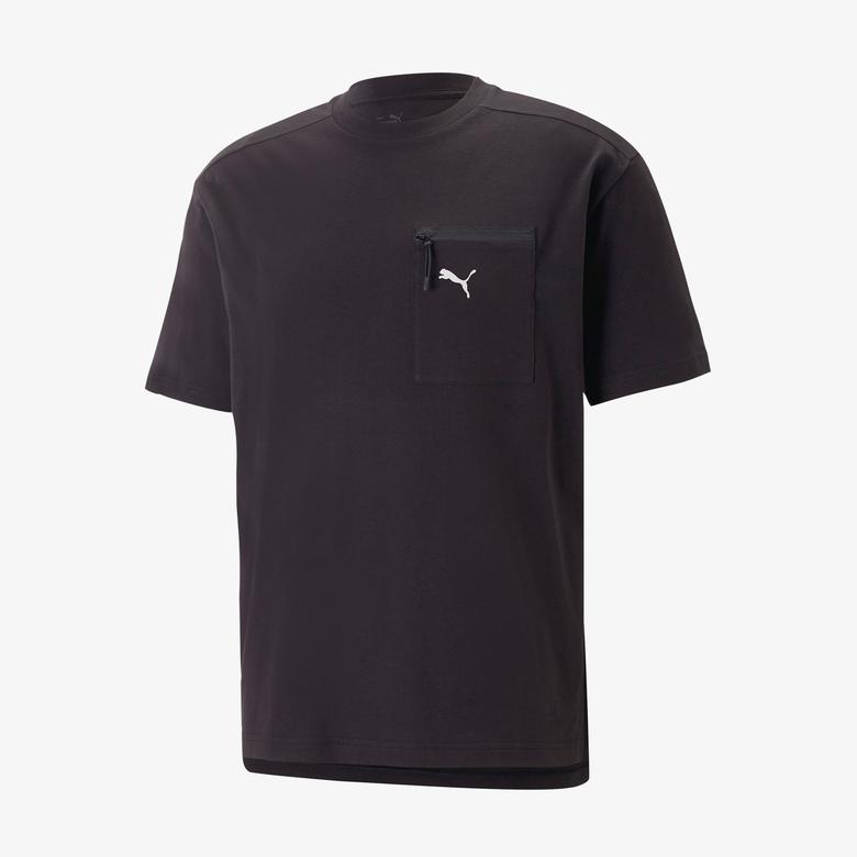 Puma Open Road Erkek Siyah Günlük T-Shirt