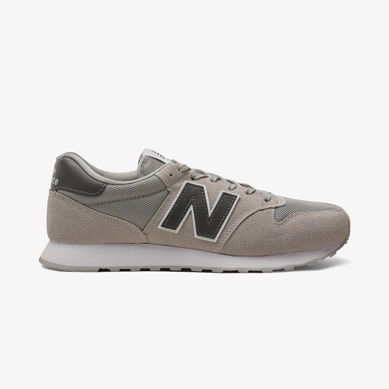 New Balance 500 Erkek Gri Gunluk Spor Ayakkab