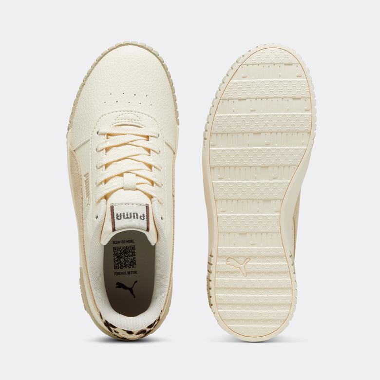Puma Carina 2.0 I Am The Drama Kadın Krem Spor Ayakkabı