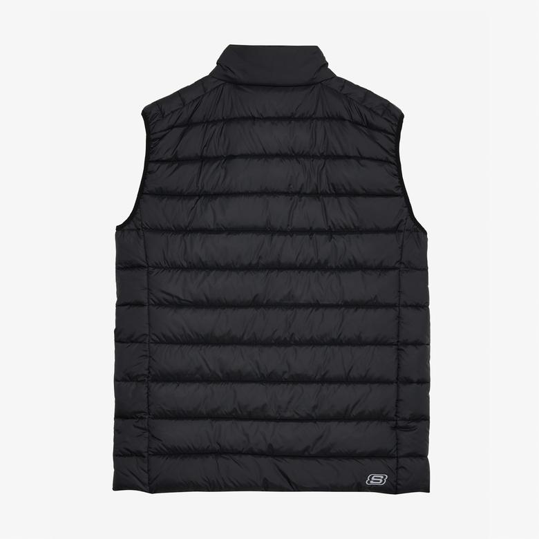 Skechers Outerwear Padded Erkek Siyah Günlük Yelek