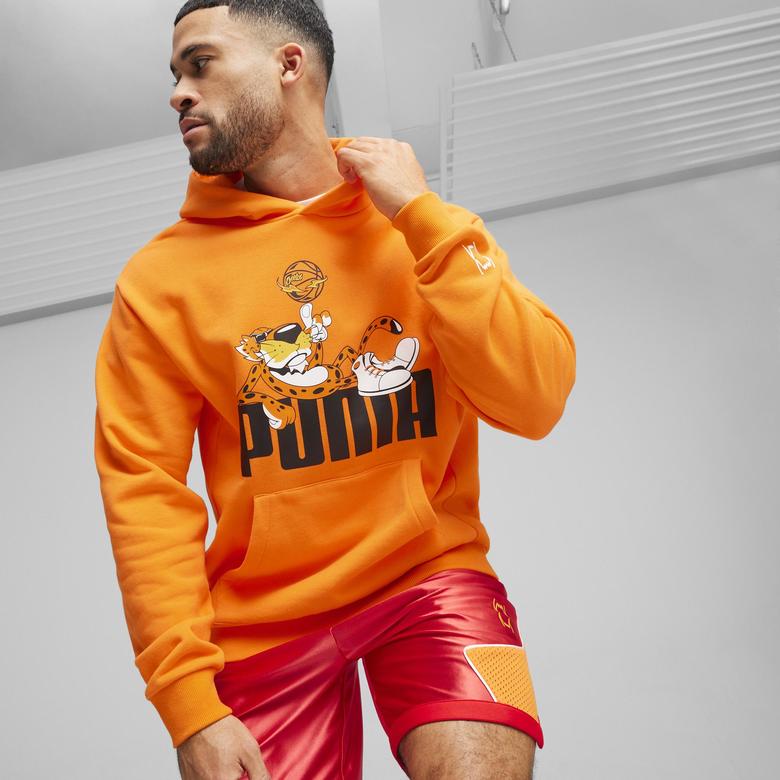 Puma Hoops X Cheetos Unisex Turuncu Hoodie