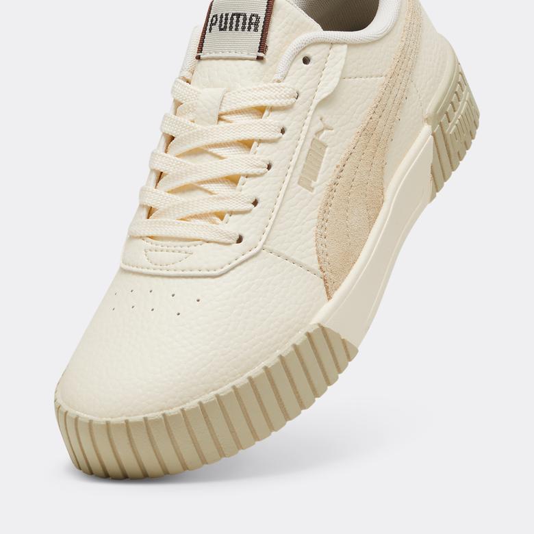 Puma Carina 2.0 I Am The Drama Kadın Krem Spor Ayakkabı