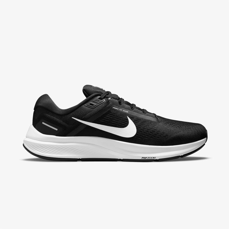 Nike Air Zoom Structure 24 Erkek Siyah Koşu Ayakkabısı