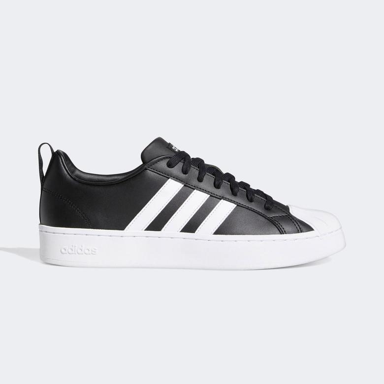 adidas Streetcheck Cloudfoam Court Low Erkek Siyah Günlük Spor Ayakkabı