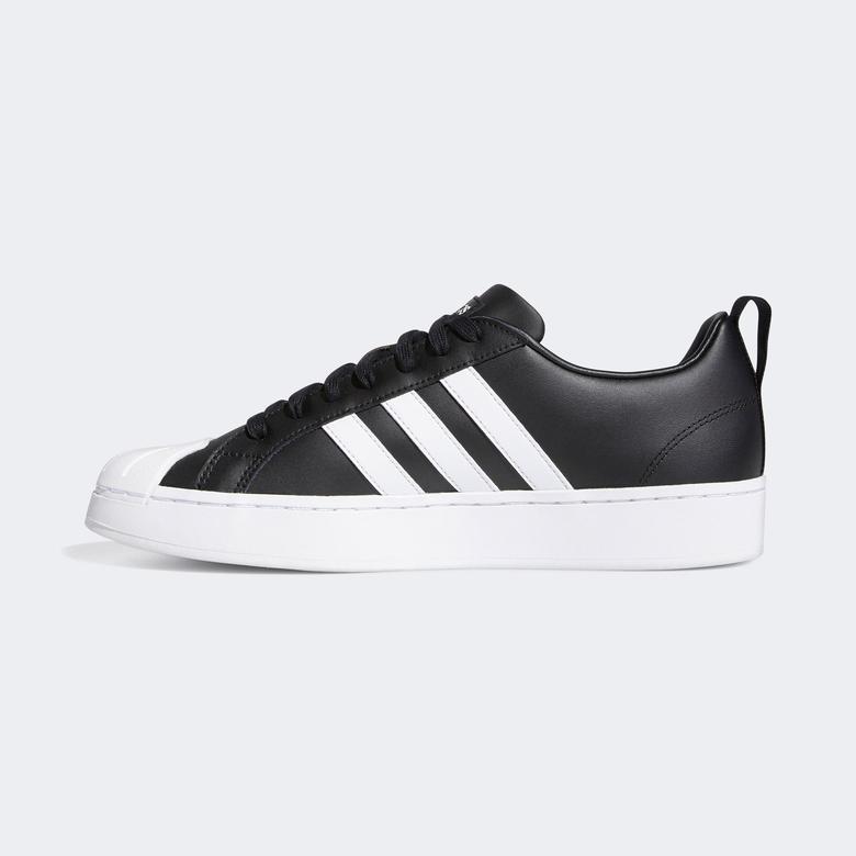 adidas Streetcheck Cloudfoam Court Low Erkek Siyah Günlük Spor Ayakkabı