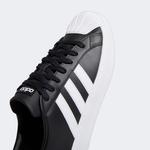 adidas Streetcheck Cloudfoam Court Low Erkek Siyah Günlük Spor Ayakkabı