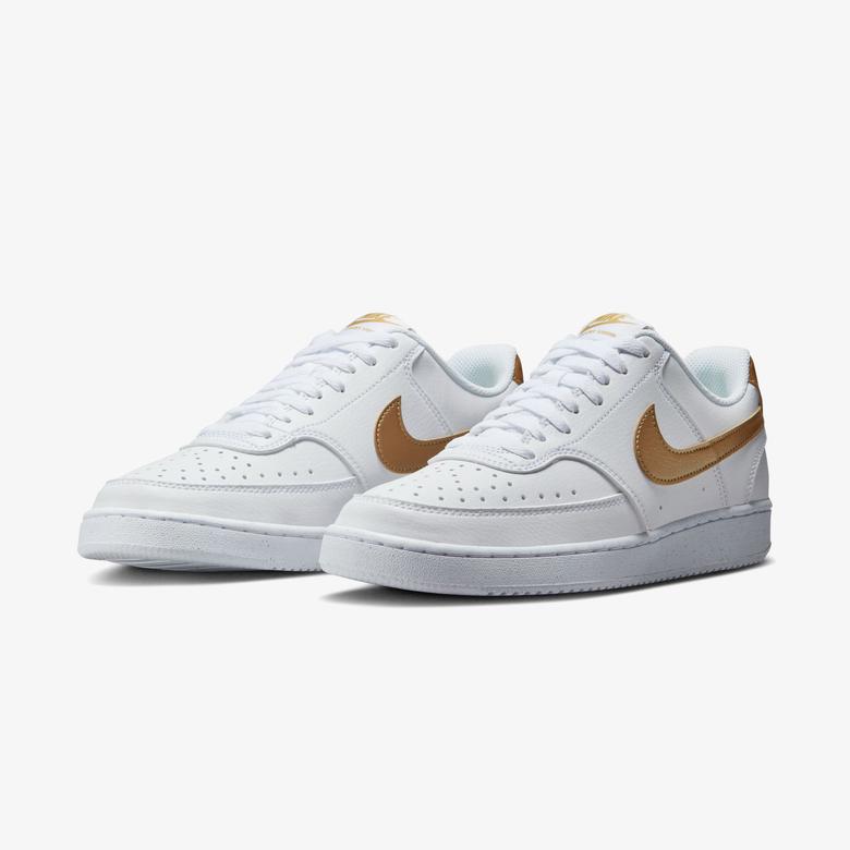 Nike Court Vision Lo Nn Kadın Beyaz Günlük Spor Ayakkabı
