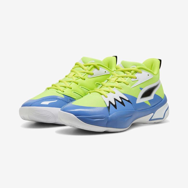 Puma Genetics Unisex Mavi Basketbol Ayakkabısı