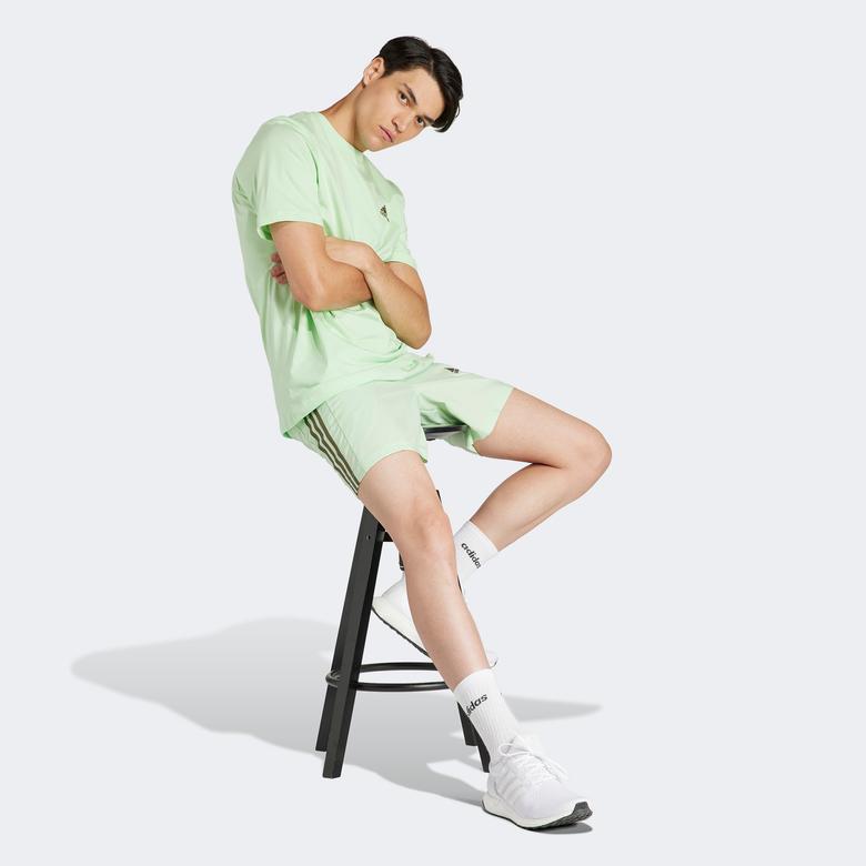 adidas  Sl Sj T Erkek Yeşil Günlük T-Shirt