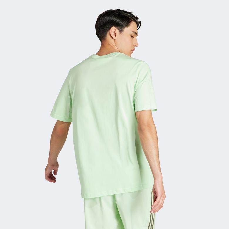 adidas  Sl Sj T Erkek Yeşil Günlük T-Shirt