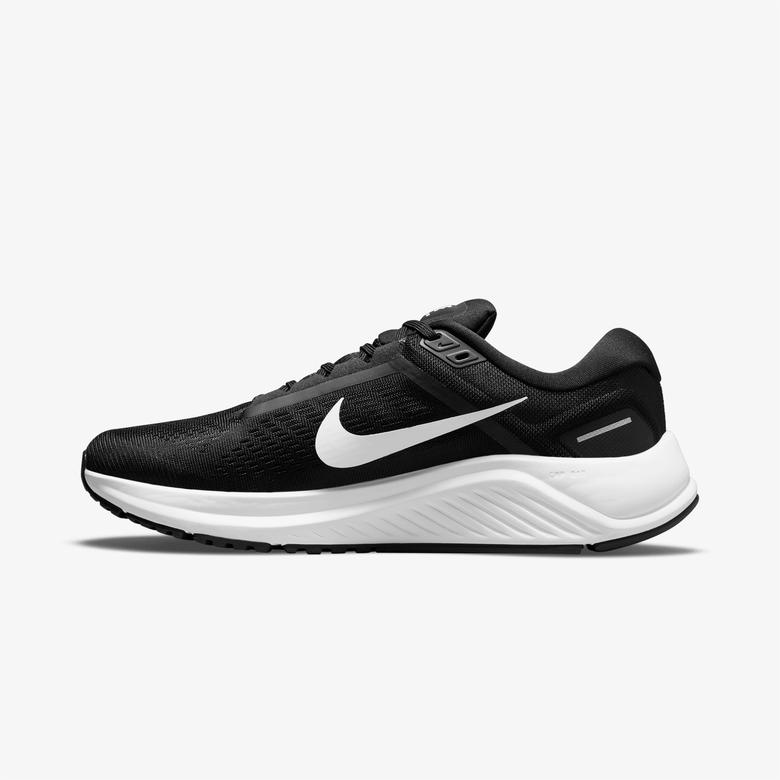Nike Air Zoom Structure 24 Erkek Siyah Koşu Ayakkabısı