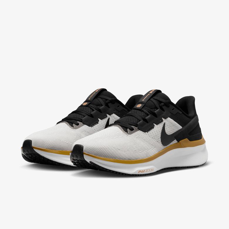 Nike Air Zoom Structure 25 Erkek Beyaz Koşu Ayakkabısı
