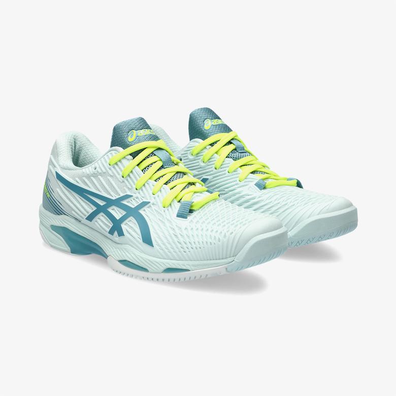 Asics Solutıon Speed Ff 2 Kadın Mavi Tenis Ayakkabısı