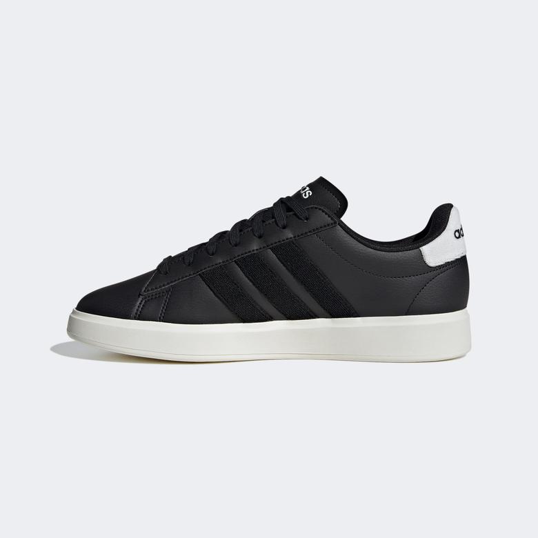 adidas Grand Court 2.0 Erkek Siyah Günlük Spor Ayakkabı