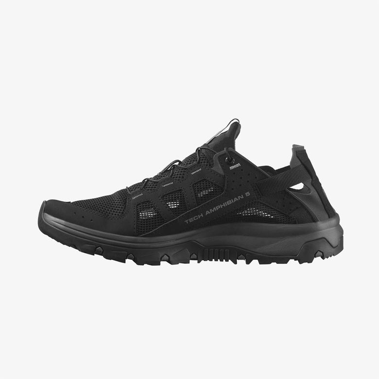 Salomon Techamphibian 5 Erkek Siyah Outdoor Sandalet