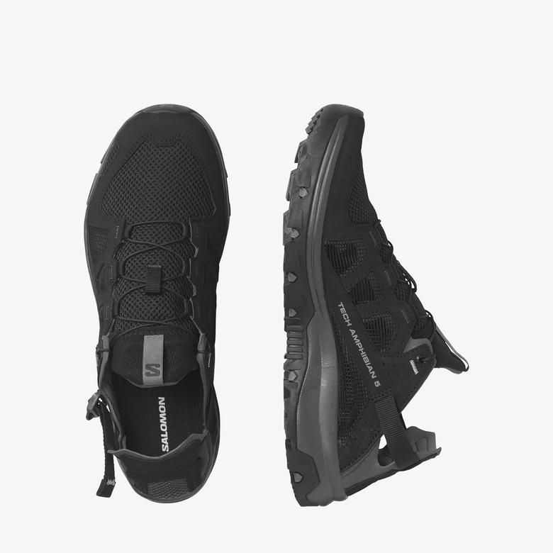 Salomon Techamphibian 5 Erkek Siyah Outdoor Sandalet
