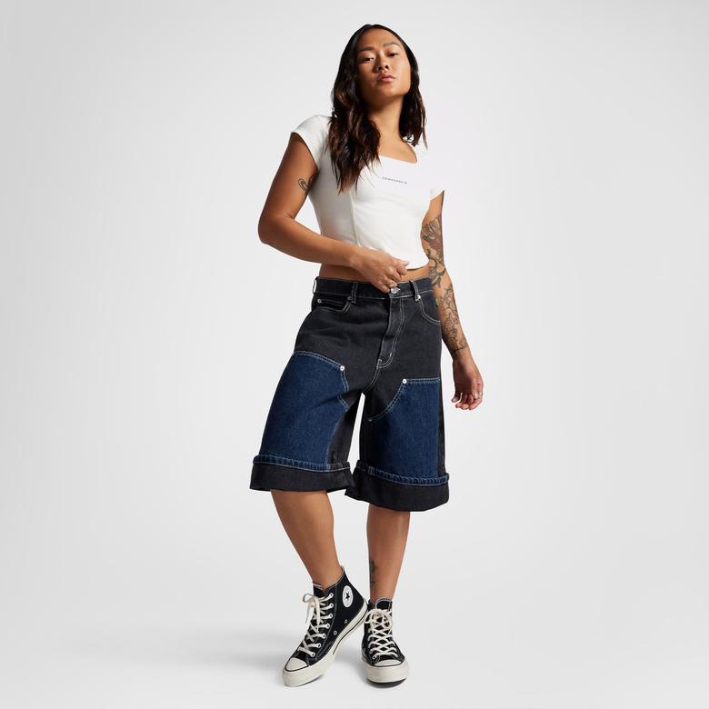Converse Classic Kadın Krem Korse Top
