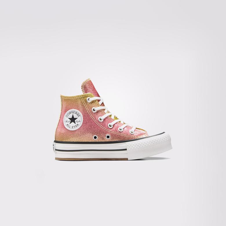 Converse Chuck Taylor All Star EVA Lift Platform Çocuk Sarı Platform Sneaker