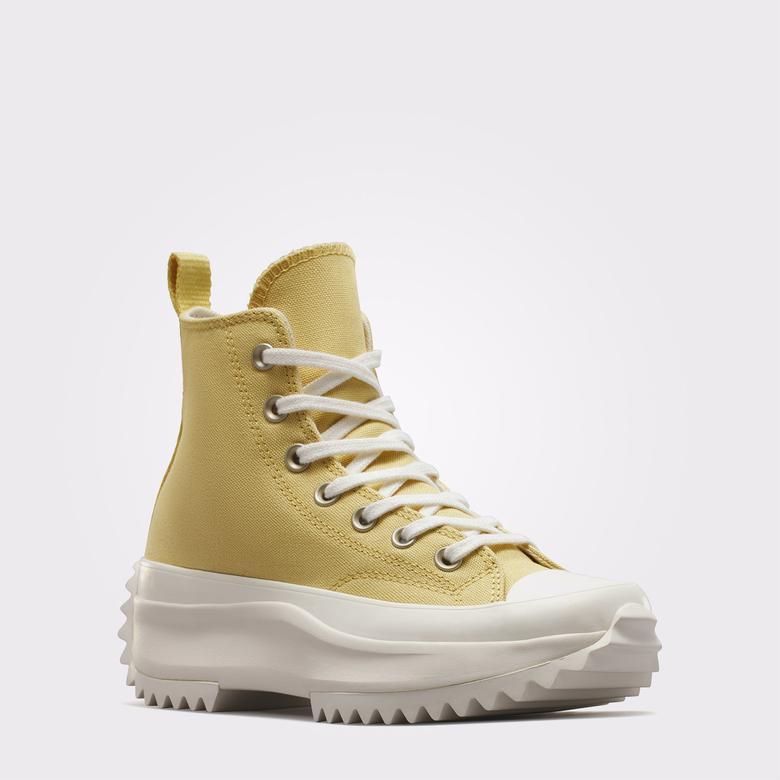 Converse Run Star Hike Unisex Sarı Platform Sneaker