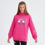 Skechers Heavy Weight Fleece Suit Çocuk Pembe Eşofman Takımı