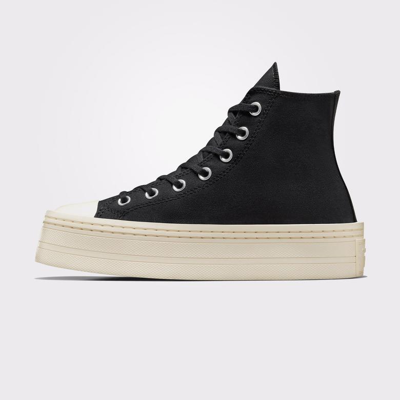 Converse Chuck Taylor All Star Modern Lift Platform Canvas Kadın Siyah Sneaker