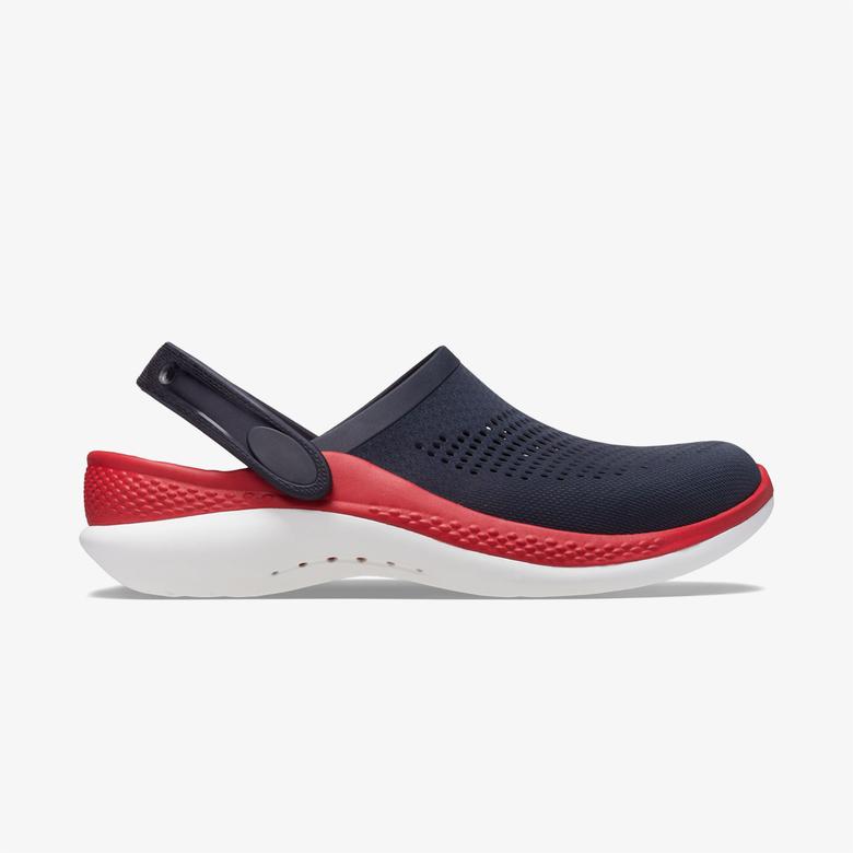 Crocs LiteRide 360 Clog Erkek Lacivert/Kırmızı Terlik