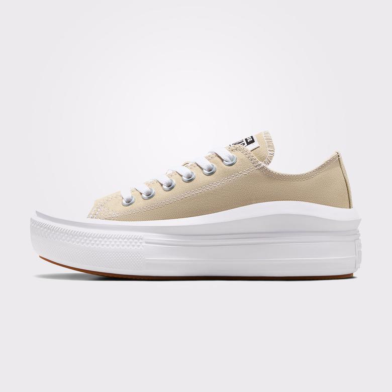Converse Chuck Taylor All Star Move Unisex Bej Platform Sneaker