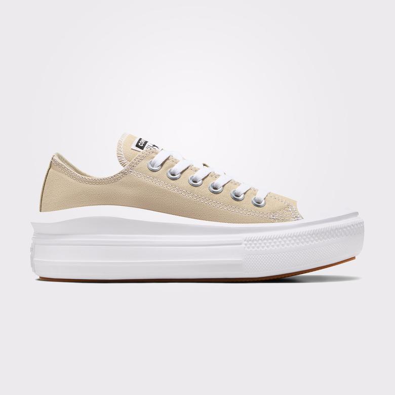Converse Chuck Taylor All Star Move Unisex Bej Platform Sneaker