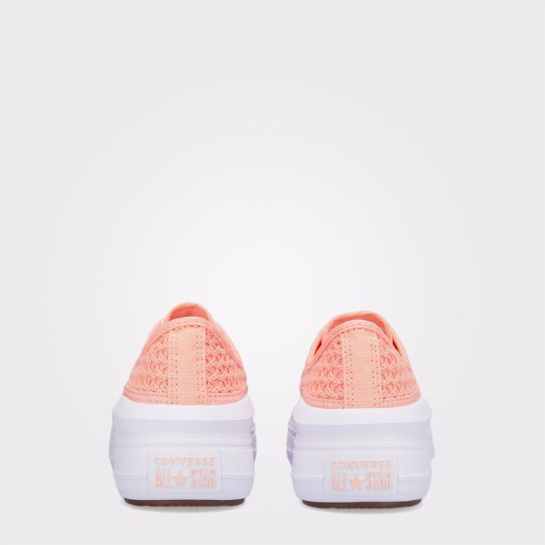 Converse Chuck Taylor All Star Move Kadın Pembe Platform Sneaker
