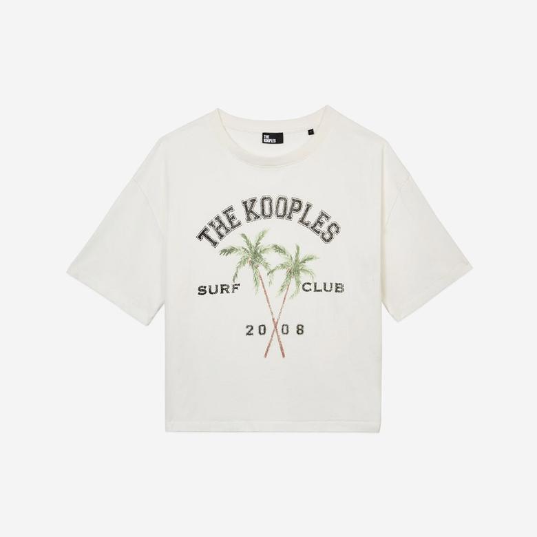 KADIN EKRU T-SHIRT