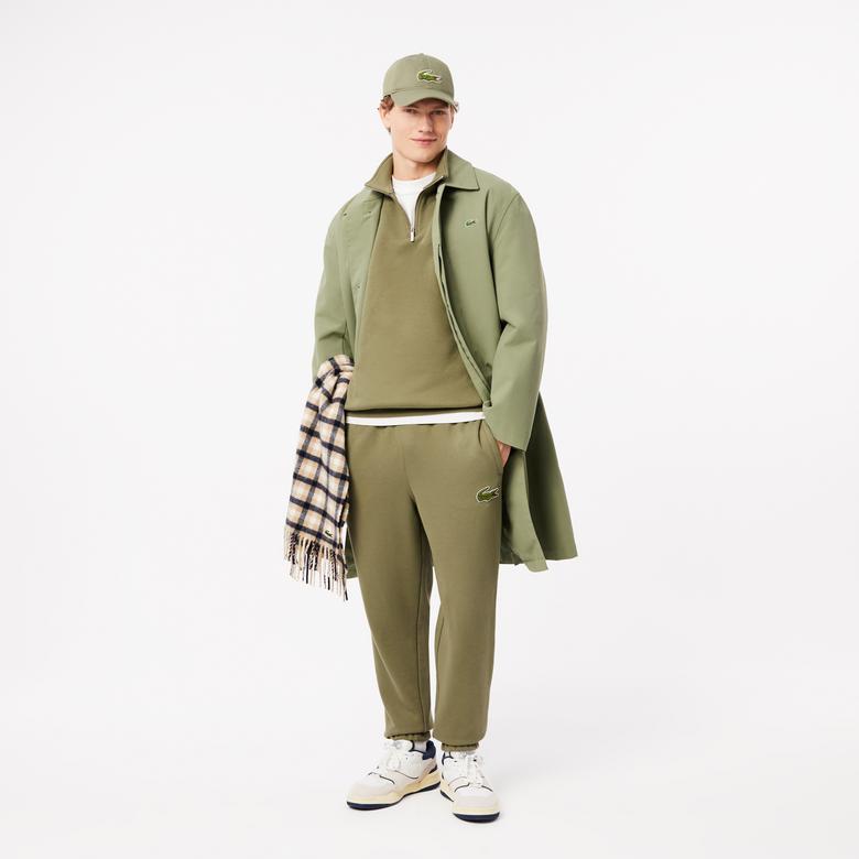 Lacoste Relaxed Fit Erkek Haki Eşofman Altı