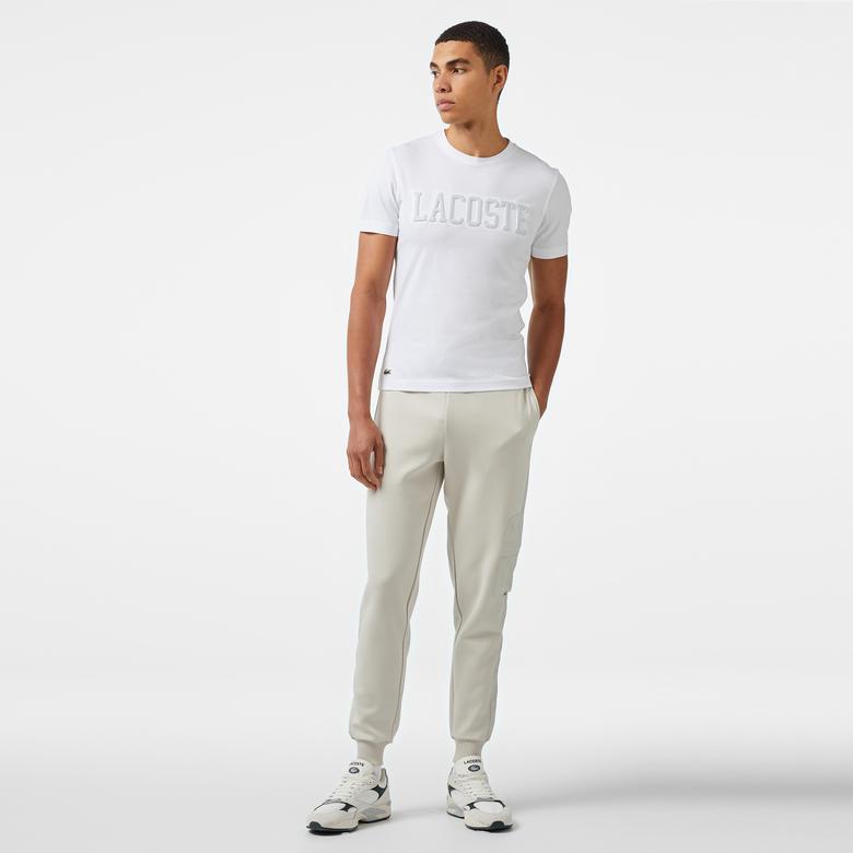 Lacoste Erkek Regular Fit Krem Eşofman Altı