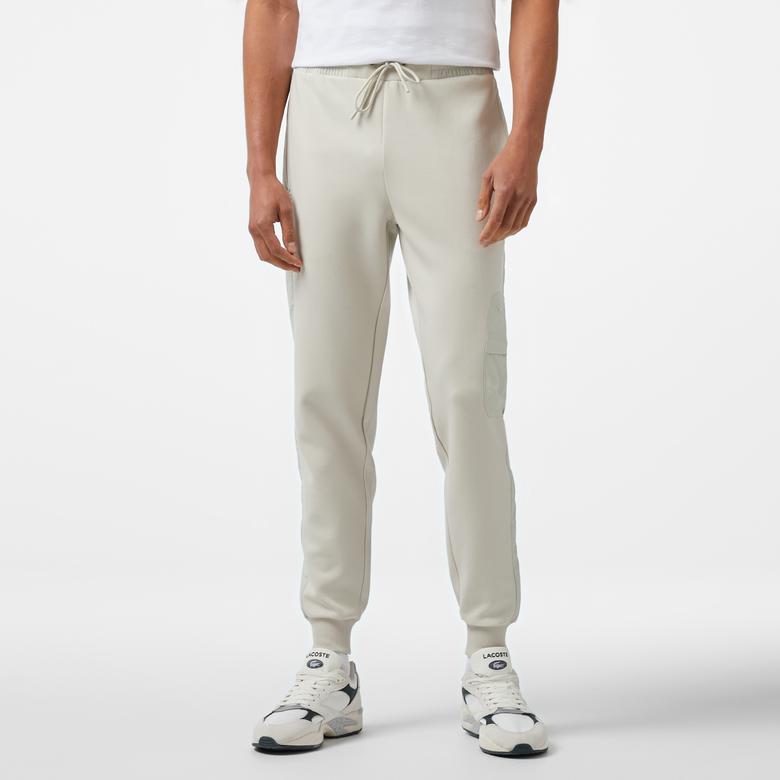 Lacoste Erkek Regular Fit Krem Eşofman Altı