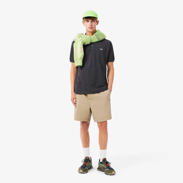 Lacoste Erkek Classic Fit Gri Polo