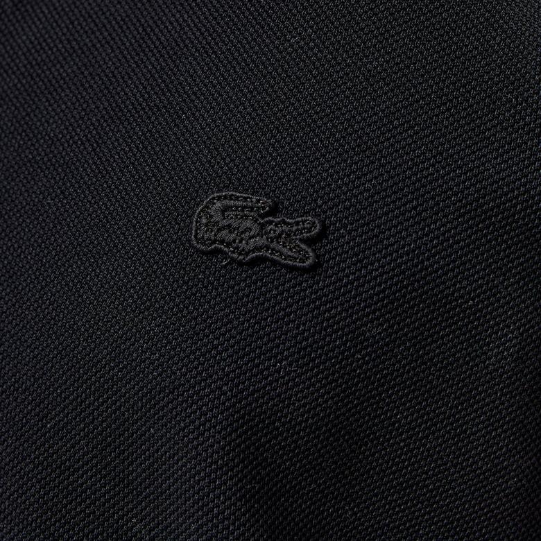 Lacoste Erkek Relaxed Fit Uzun Kollu Siyah Polo