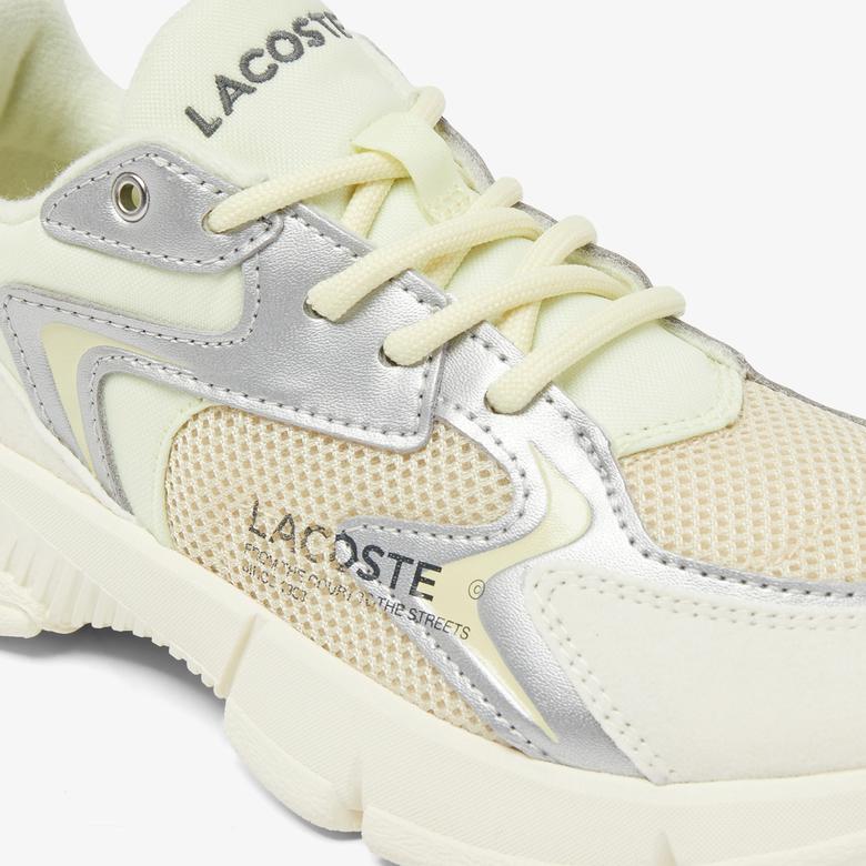 Lacoste L003 Neo Çocuk Bej Sneaker