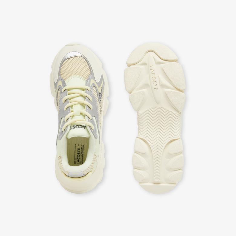 Lacoste L003 Neo Çocuk Bej Sneaker