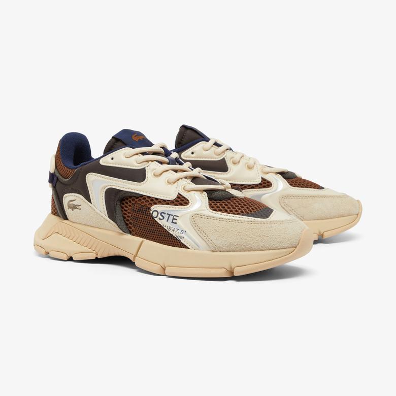 Lacoste L003 Neo Erkek Kahverengi Sneaker