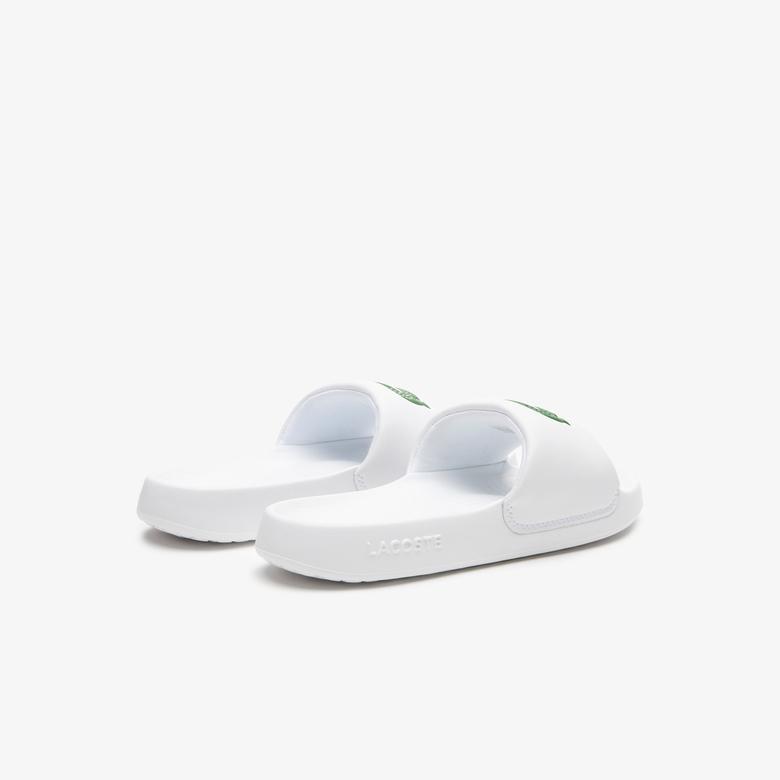 Lacoste Croco 1.0 Kadın Beyaz Terlik