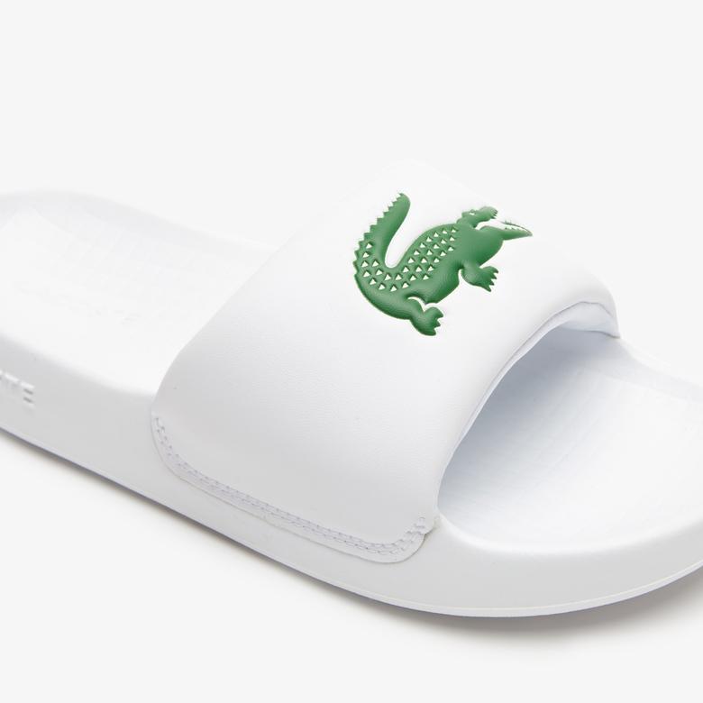 Lacoste Croco 1.0 Kadın Beyaz Terlik